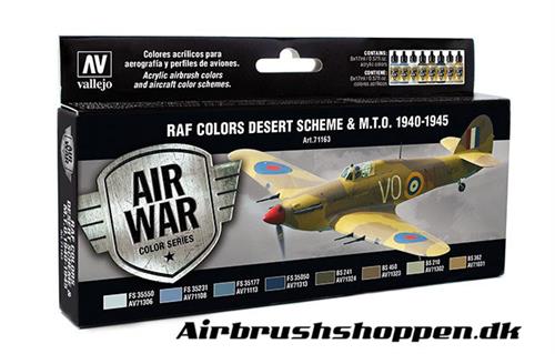 71.163 RAF Colors Desert Scheme & M.T.O. 1940-1945